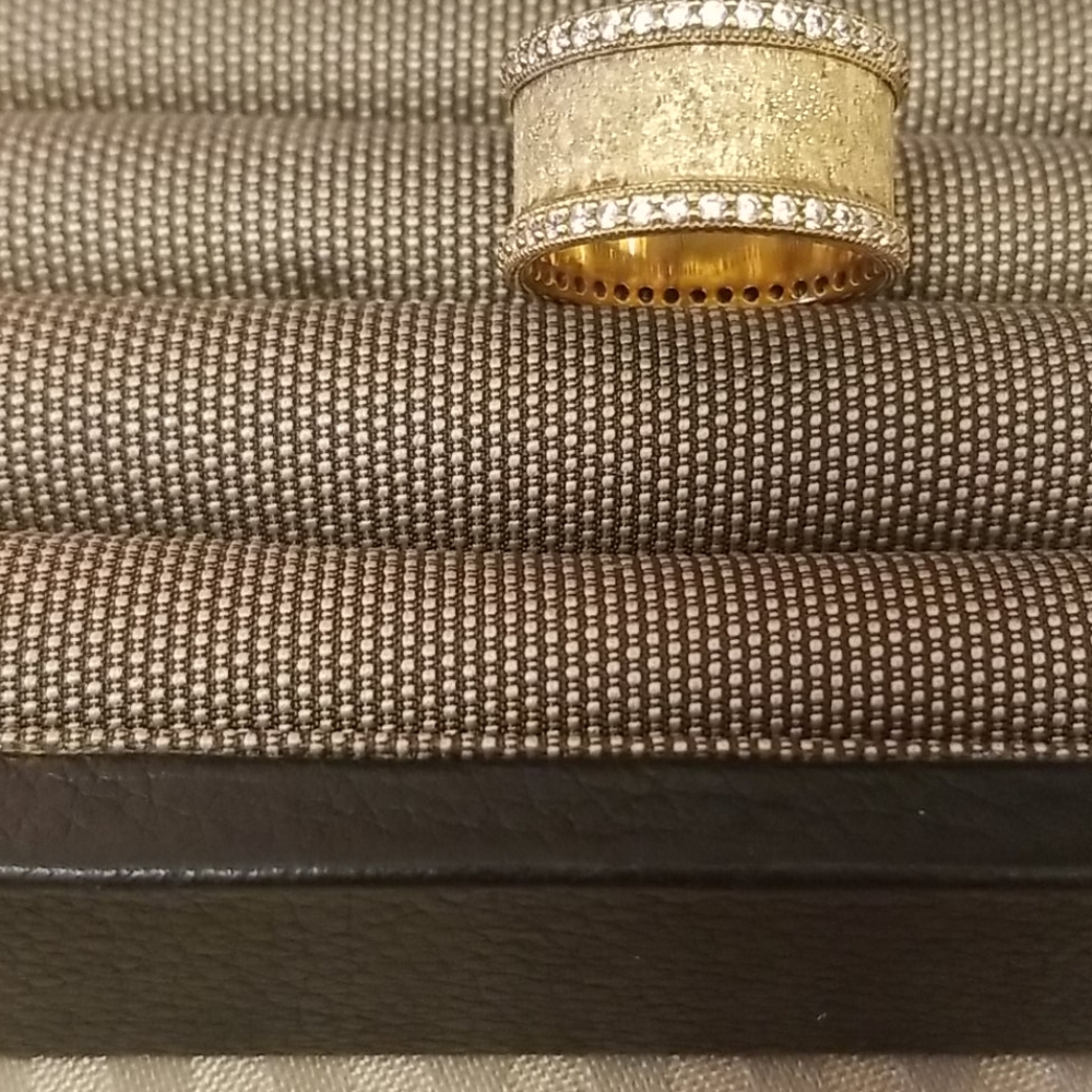 Cigar band ring.
